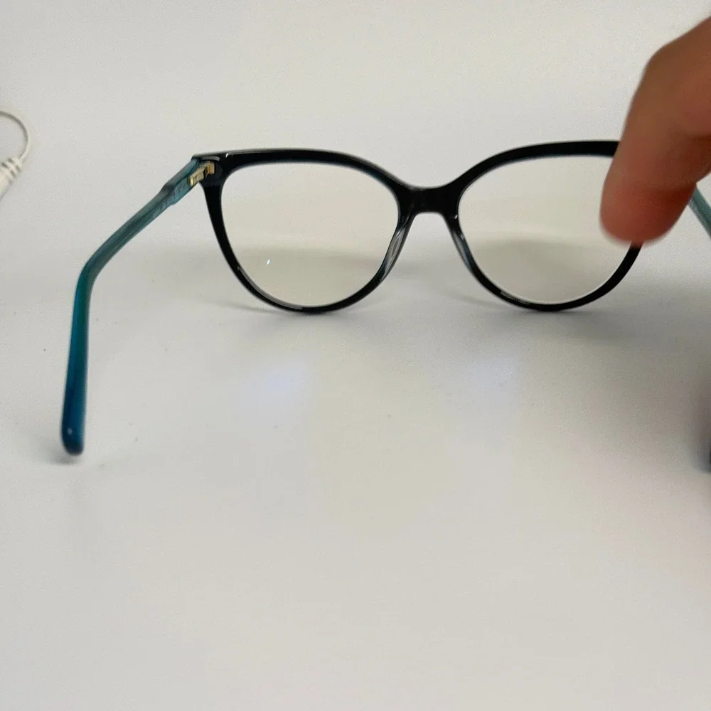 Longchamp LO2717 220 Eyeglasses Tortoise‎ Teal Cat Eye Frames 53-16-140 Womens